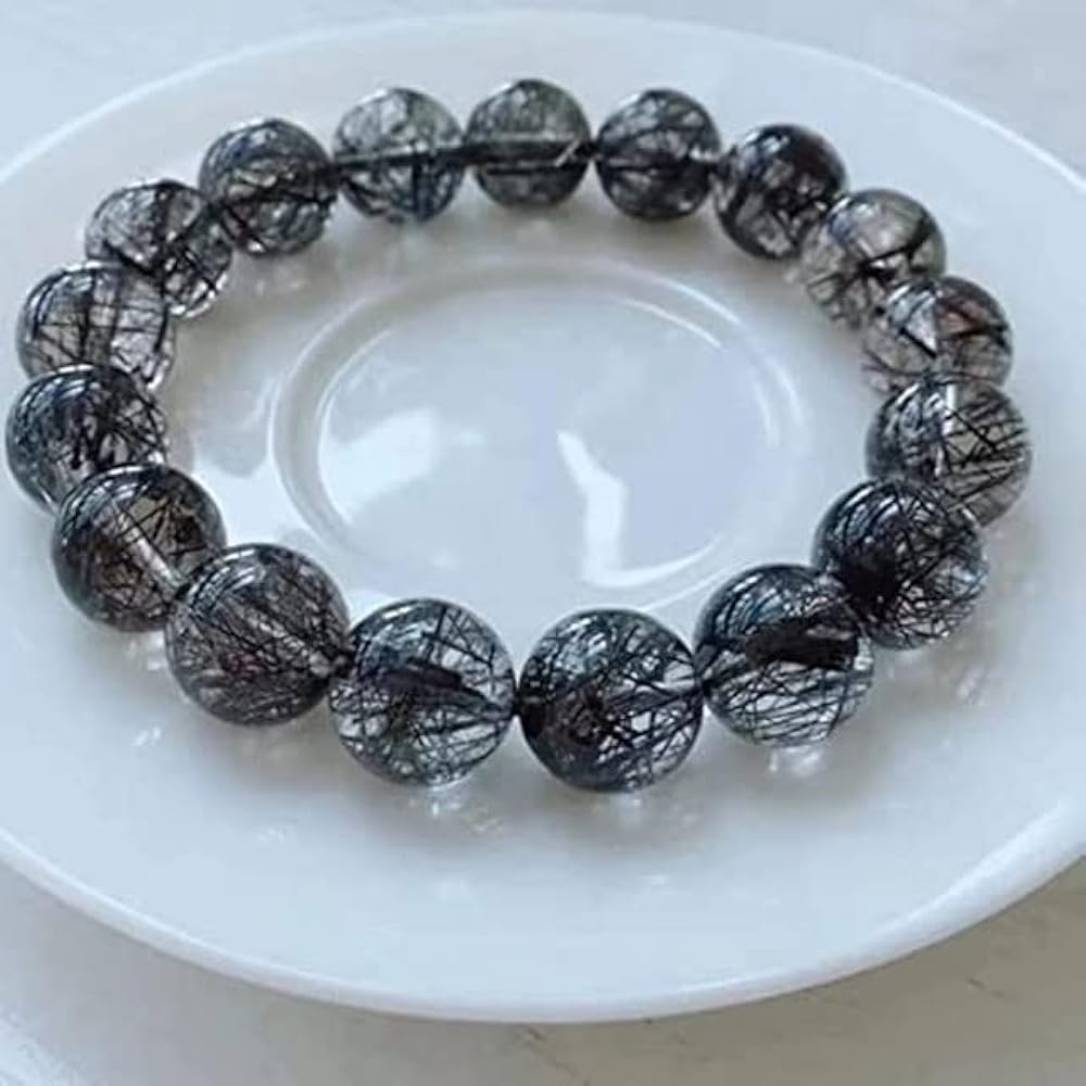 黑髮晶手鍊 - 防小人辟邪擋煞