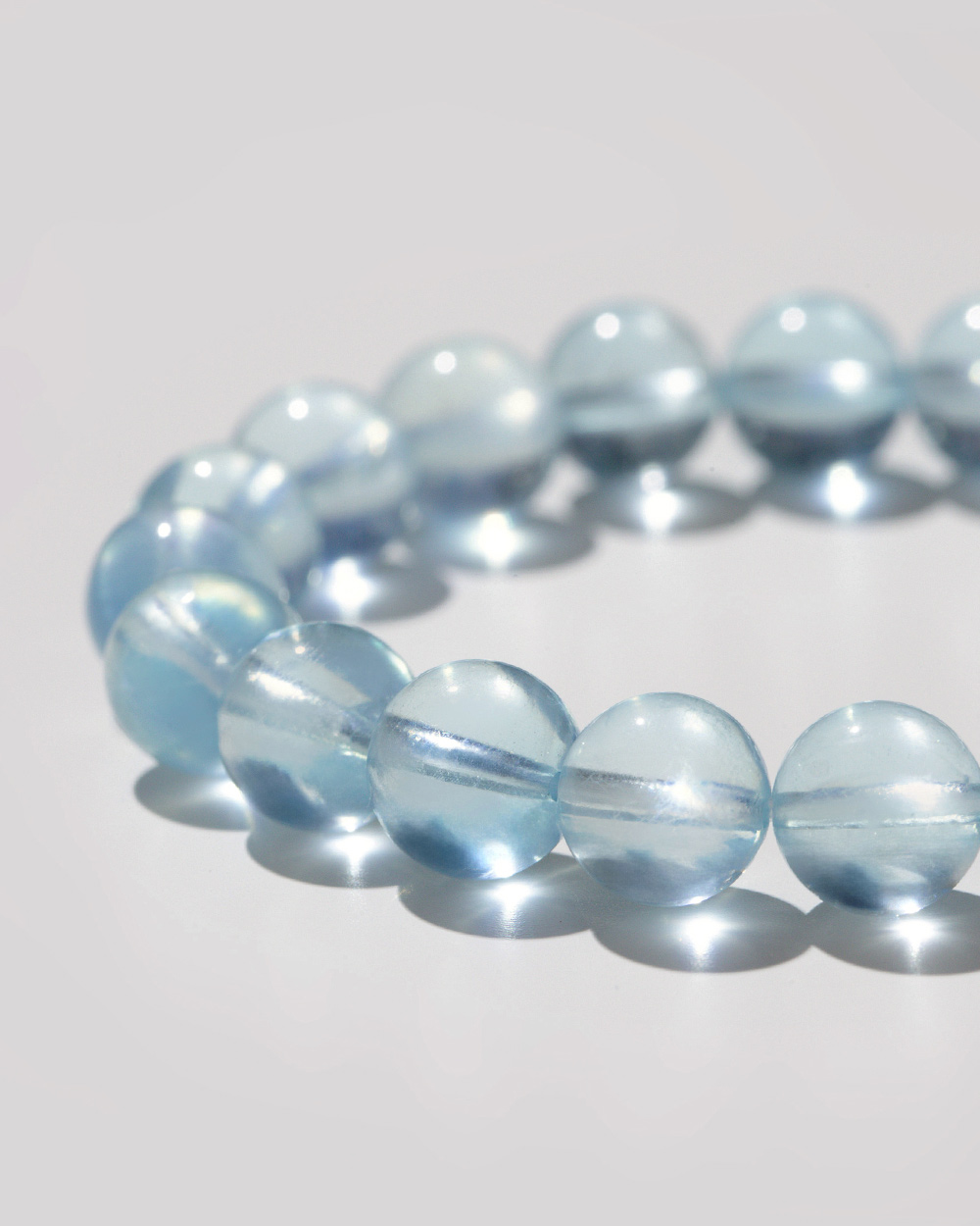 高品質海藍寶手鍊