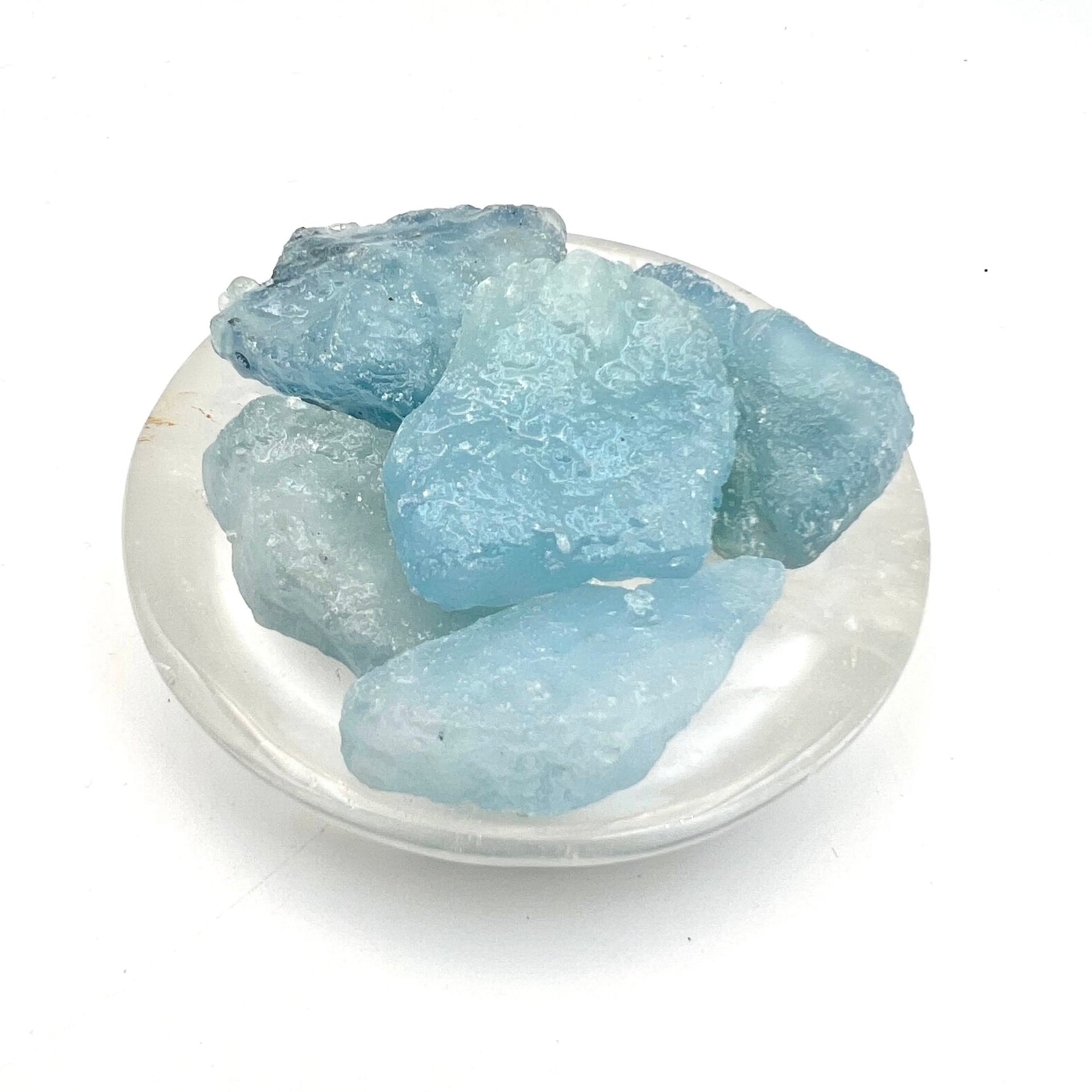 天然海藍寶原石