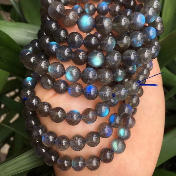 高品質藍閃拉長石手鍊