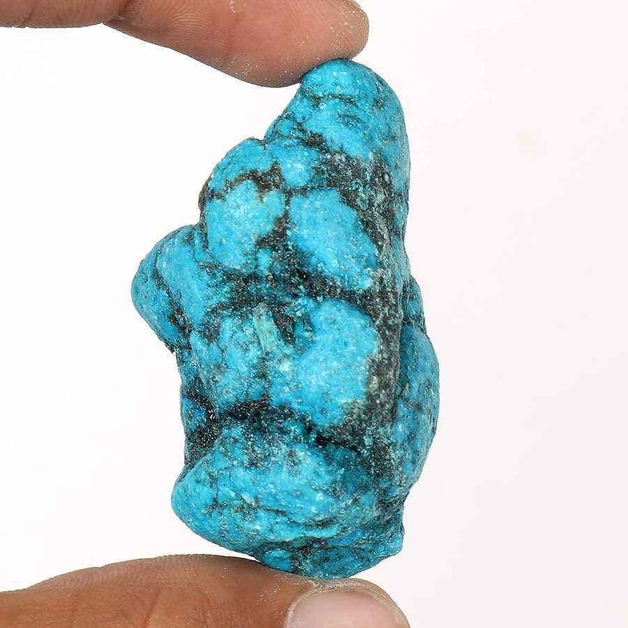 藍鬆石原石近照