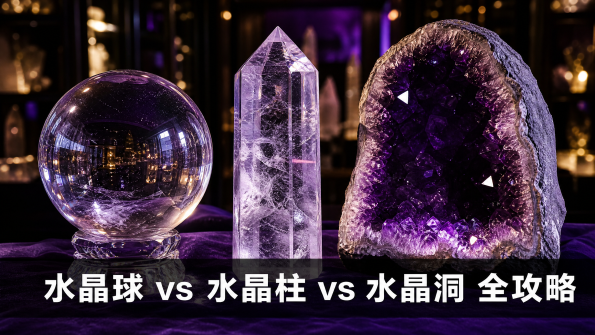 水晶球 vs 水晶柱 vs 水晶洞全攻略