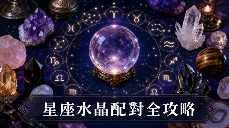【2026水晶新手入門全攻略】零基礎必讀：水晶功效、種類挑選、左右手戴法與保養禁忌