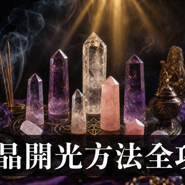 【2026水晶開光方法全攻略】喚醒水晶能量：水晶開光方法、步驟、禁忌與常見問題