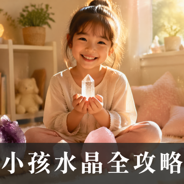 【小孩水晶全攻略】小朋友嘅能量守護石：小孩水晶功效、佩戴方法、等級與禁忌