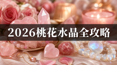 【2026減壓水晶全攻略】踢走負能量：減壓水晶功效、左右手戴法、等級與禁忌