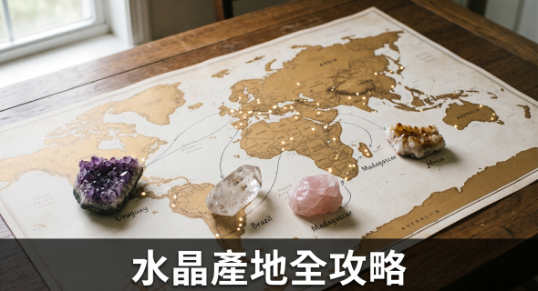 【水晶產地全攻略】全球寶石礦區分佈地圖：水晶產地分佈、品質比較與選購指南