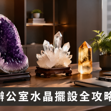 【辦公室水晶擺設全攻略】辦公室風水招財佈局：辦公室水晶擺設功效、位置與禁忌