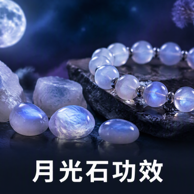 【月光石全攻略】月亮女神嘅溫柔祝福：月光石功效、左右手戴法、等級與禁忌